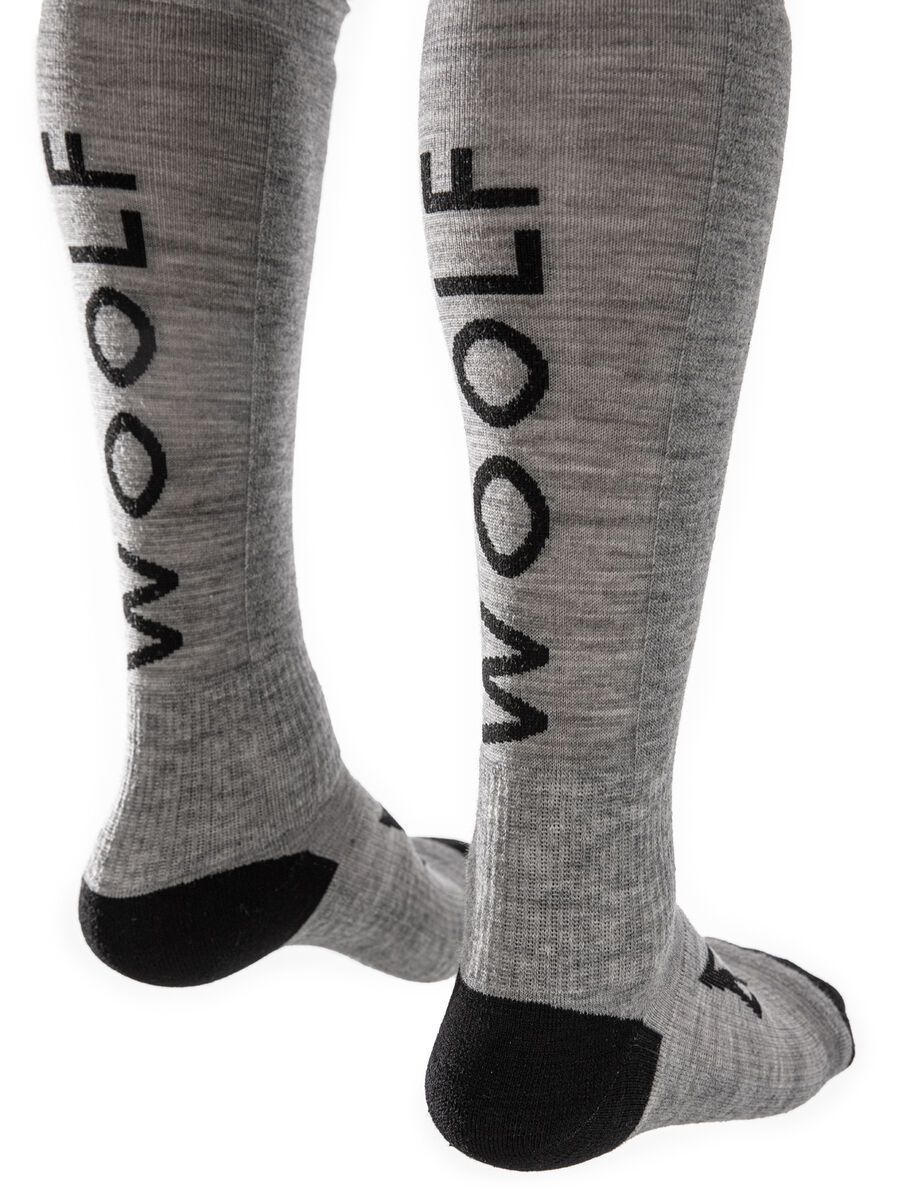 Woolf Merino Ulsaak Tech Sock, grey - Bild 4