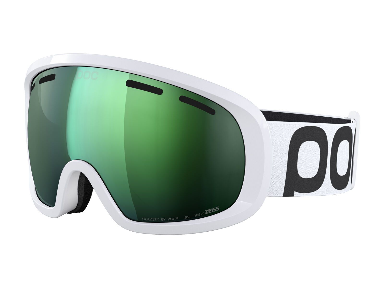 POC Fovea Mid, Clarity Hi. Int. Partly Sunny Green / hydrogen white - Bild 1