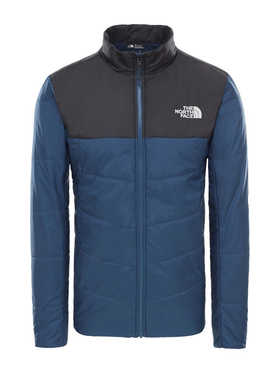 The North Face Mens Fourbarrel Zip-In Triclimate Jacket, blue wing teal/tnf black - Bild 4