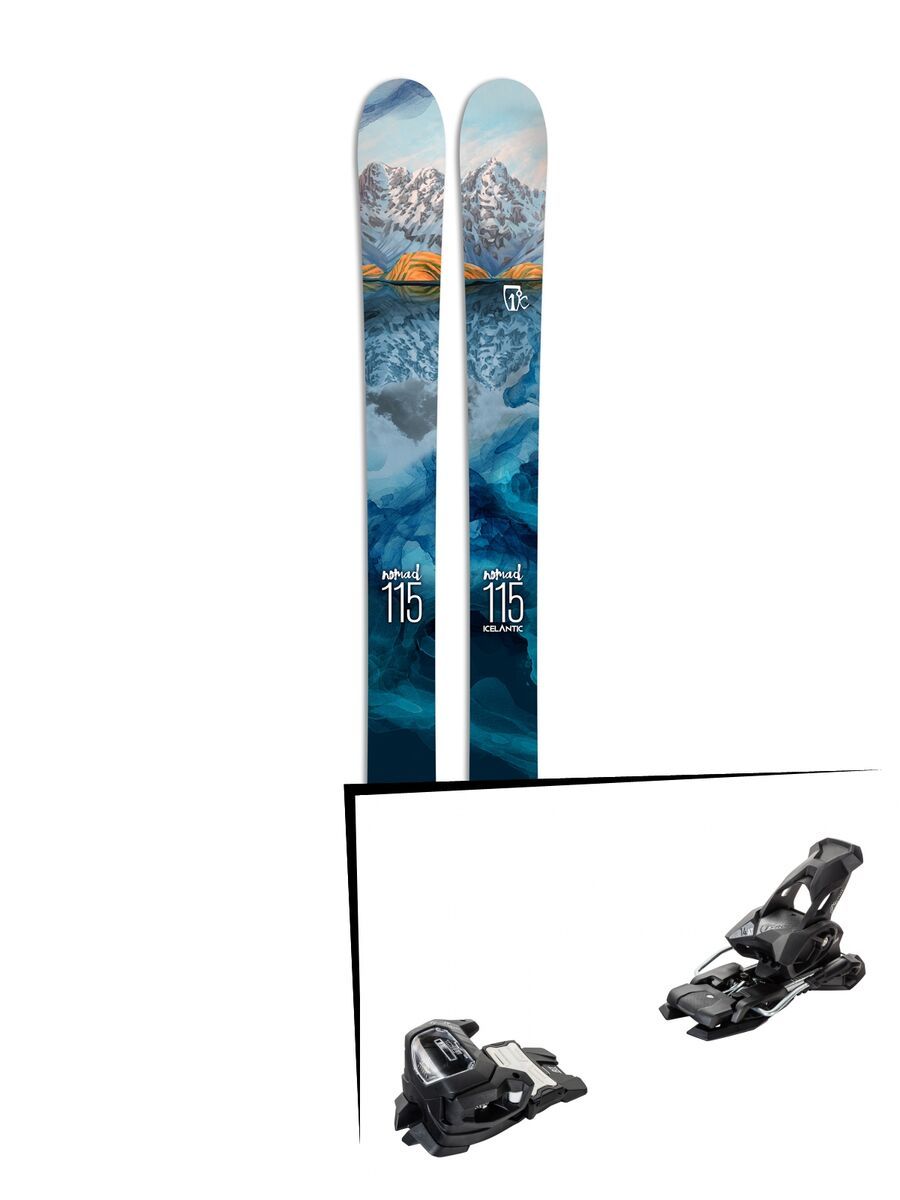 Set: Icelantic Nomad 2017 + Tyrolia Attack² 14 AT (2020406) - Bild 1