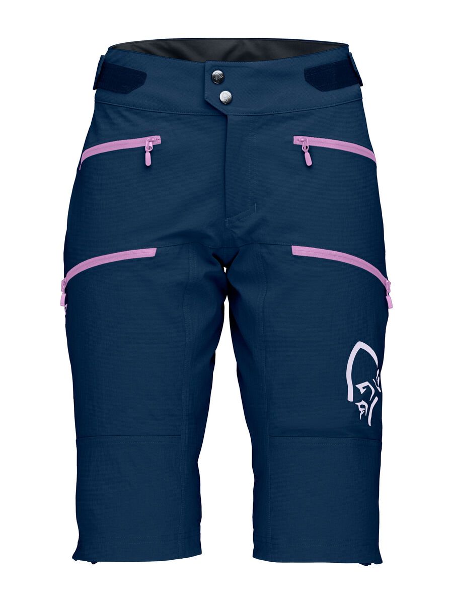 Norrona fjørå flex¹ heavy duty Shorts W's, indigo night/violet tulle - Bild 1