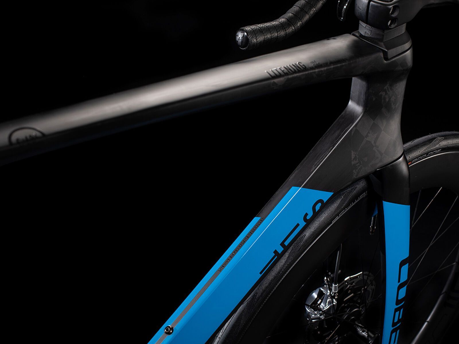 Cube Litening C:68X SLT, carbon´n´blue - Bild 8