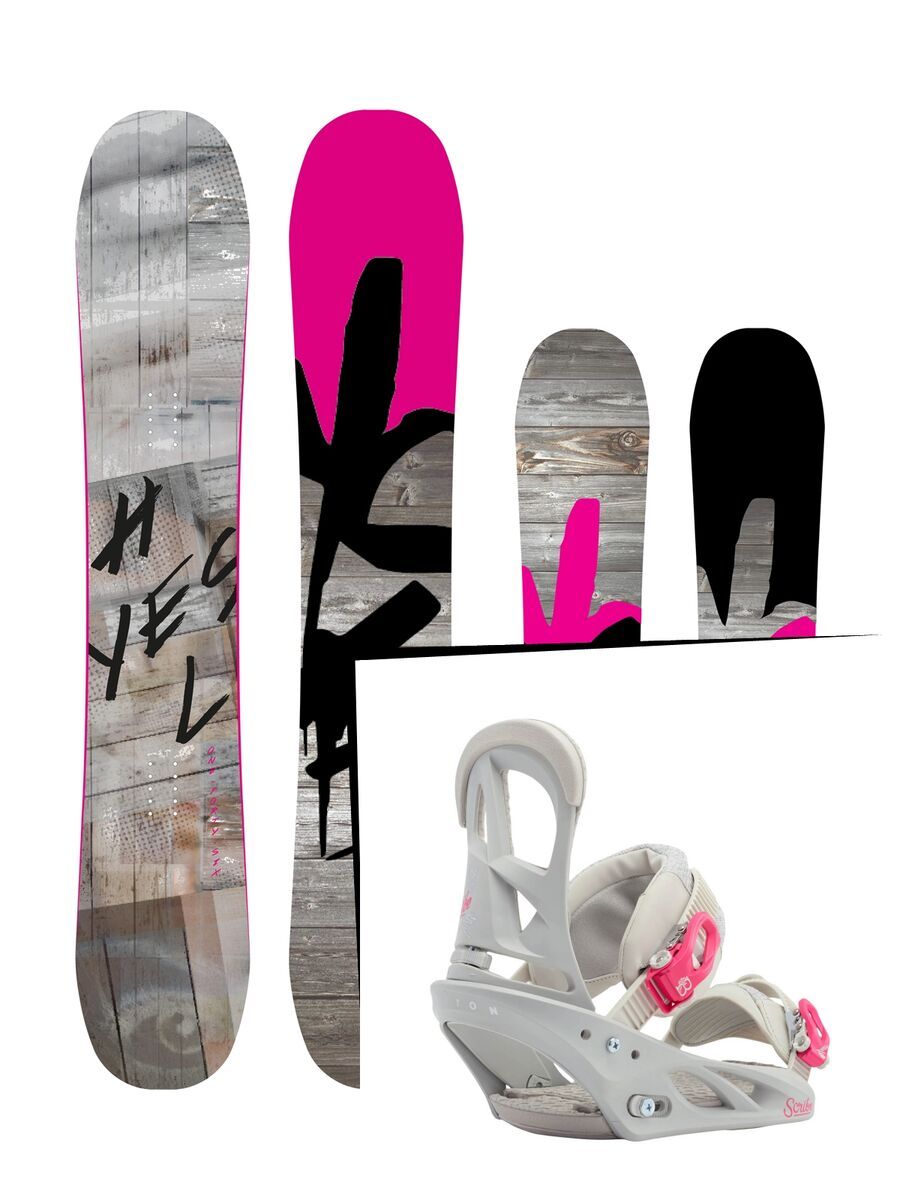 Set: Yes HEL 2017 + Burton Scribe (1191374S) - Bild 1