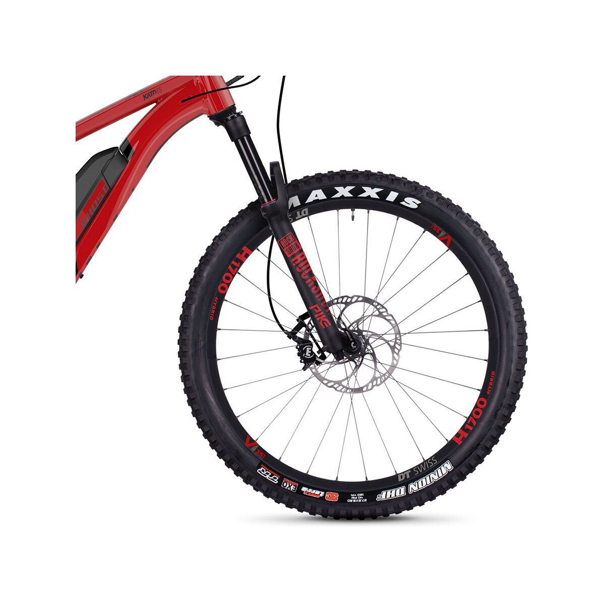 Ghost Hybride Kato FS S8.7+ AL, riot red/night black - Bild 2