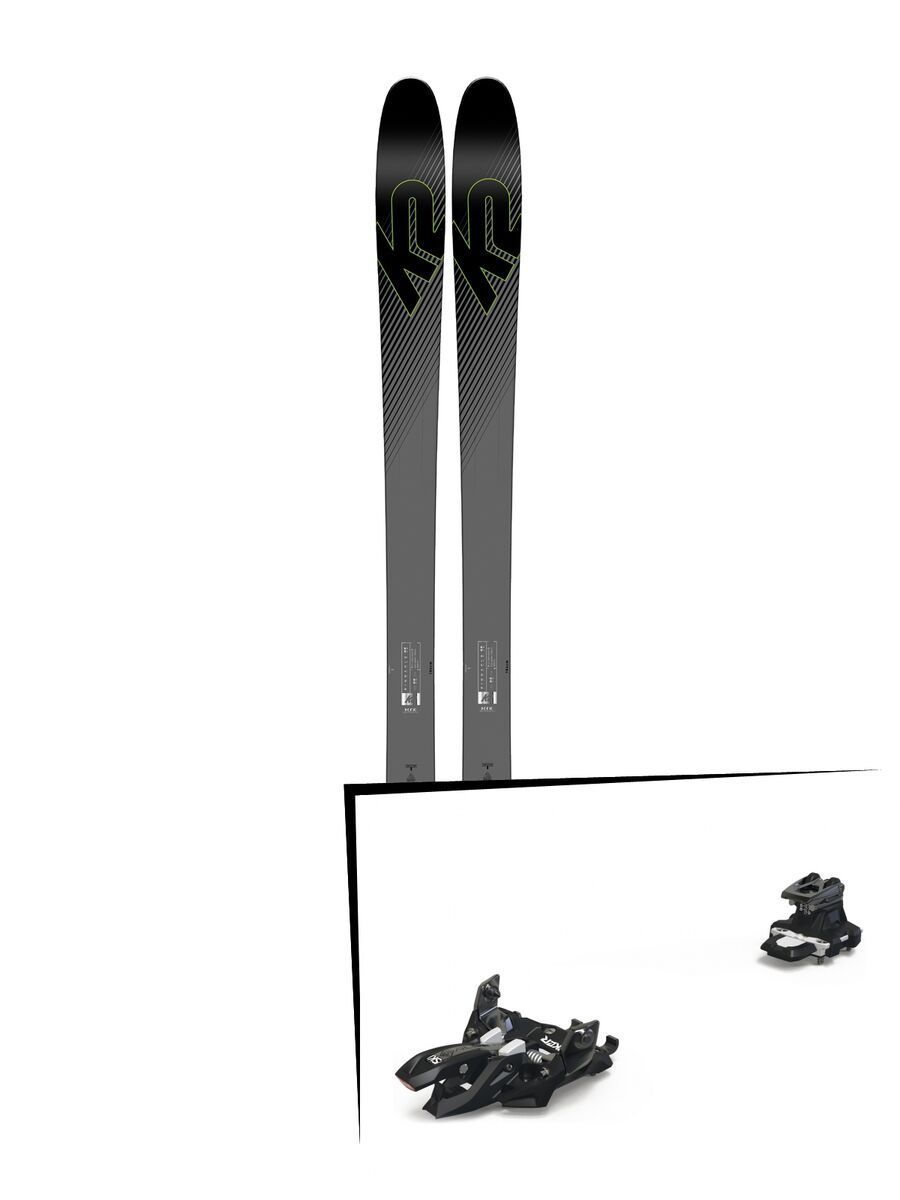 Set: K2 SKI Pinnacle 95Ti 2019 + Marker Alpinist 9 black/titanium - Bild 1