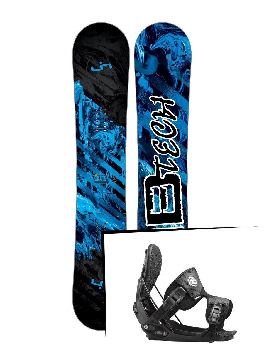 Set: Lib Tech Sk8 Banana 2017 + Flow Five (1513175S) - Bild 1