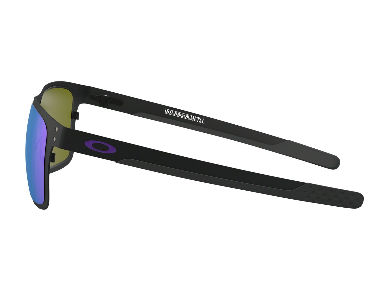 Oakley Holbrook Metal, matte black/Lens: violet iridium - Bild 4