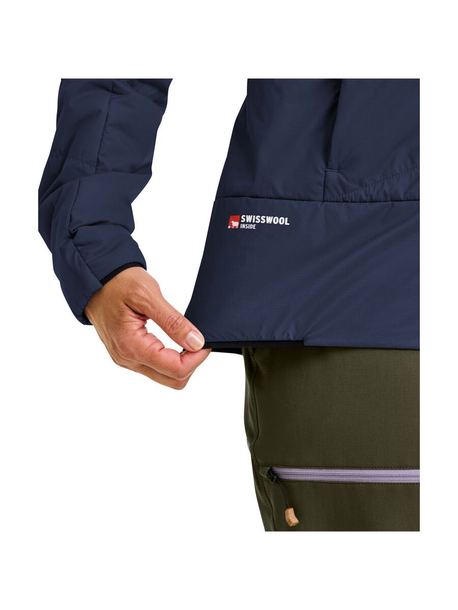 Ortovox Swisswool Piz Duan Jacket W, blue nunatak - Bild 7