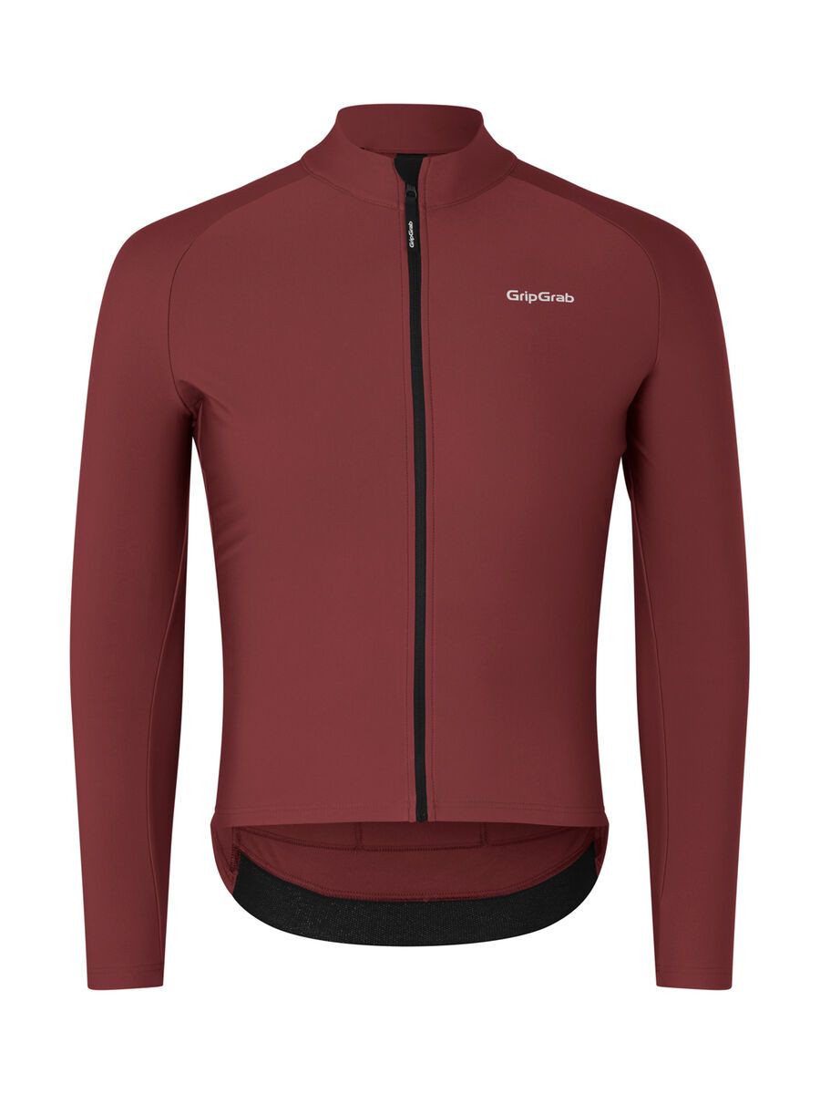 GripGrab PACR Thermal Long Sleeve Jersey, dark red - Bild 2