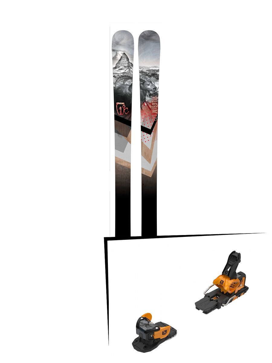 Set: Icelantic Pilgrim 2016 + Salomon Warden MNC 13 (2212344) - Bild 1