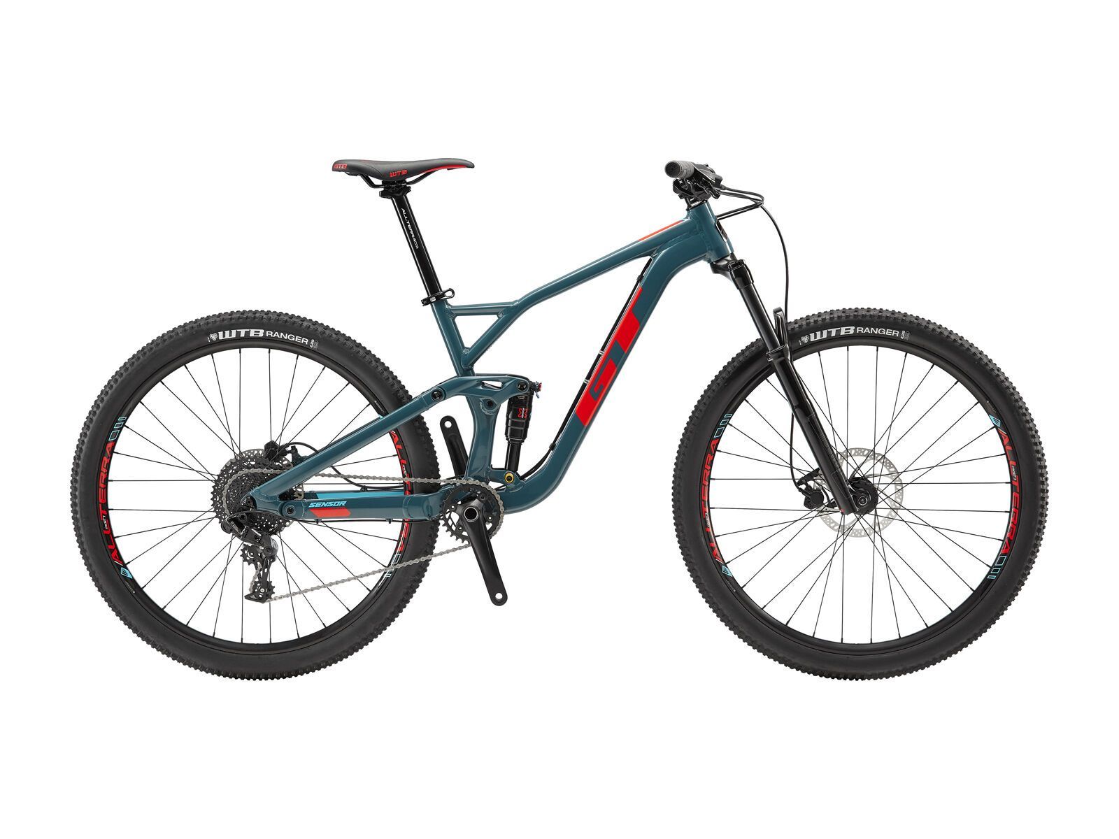 GT Sensor Sport, gloss slate blue w/ red and aqua blue - Bild 1
