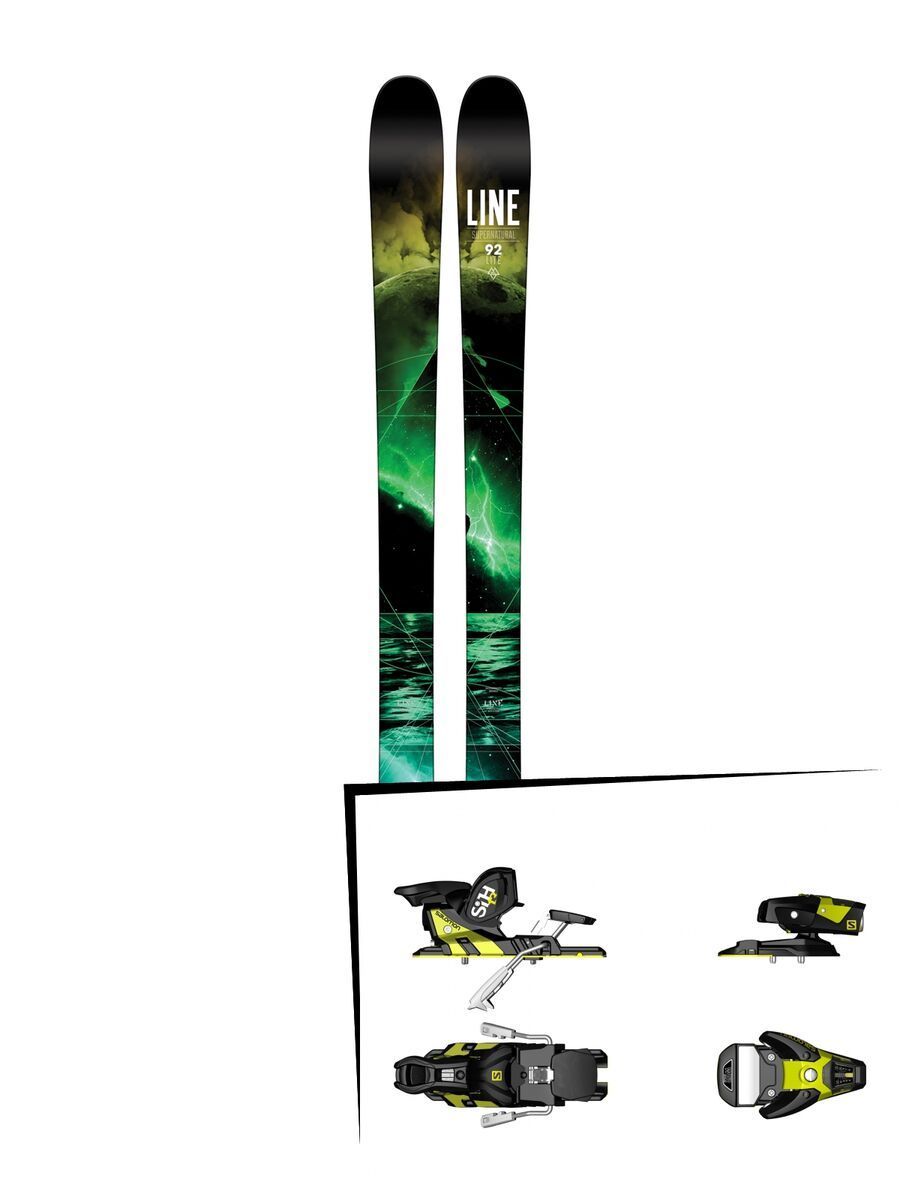 Line Set: Supernatural 92 Lite 2016 + Salomon STH2 WTR 13 - Bild 1