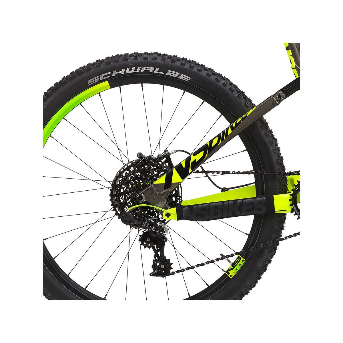 NS Bikes Snabb E 1, black/green - Bild 4