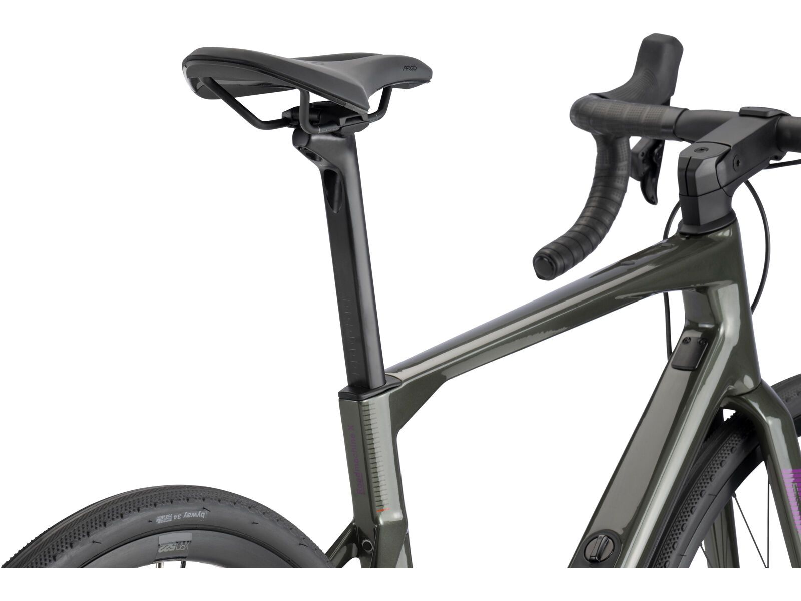 BMC Roadmachine X Three, steel green/purple - Bild 12