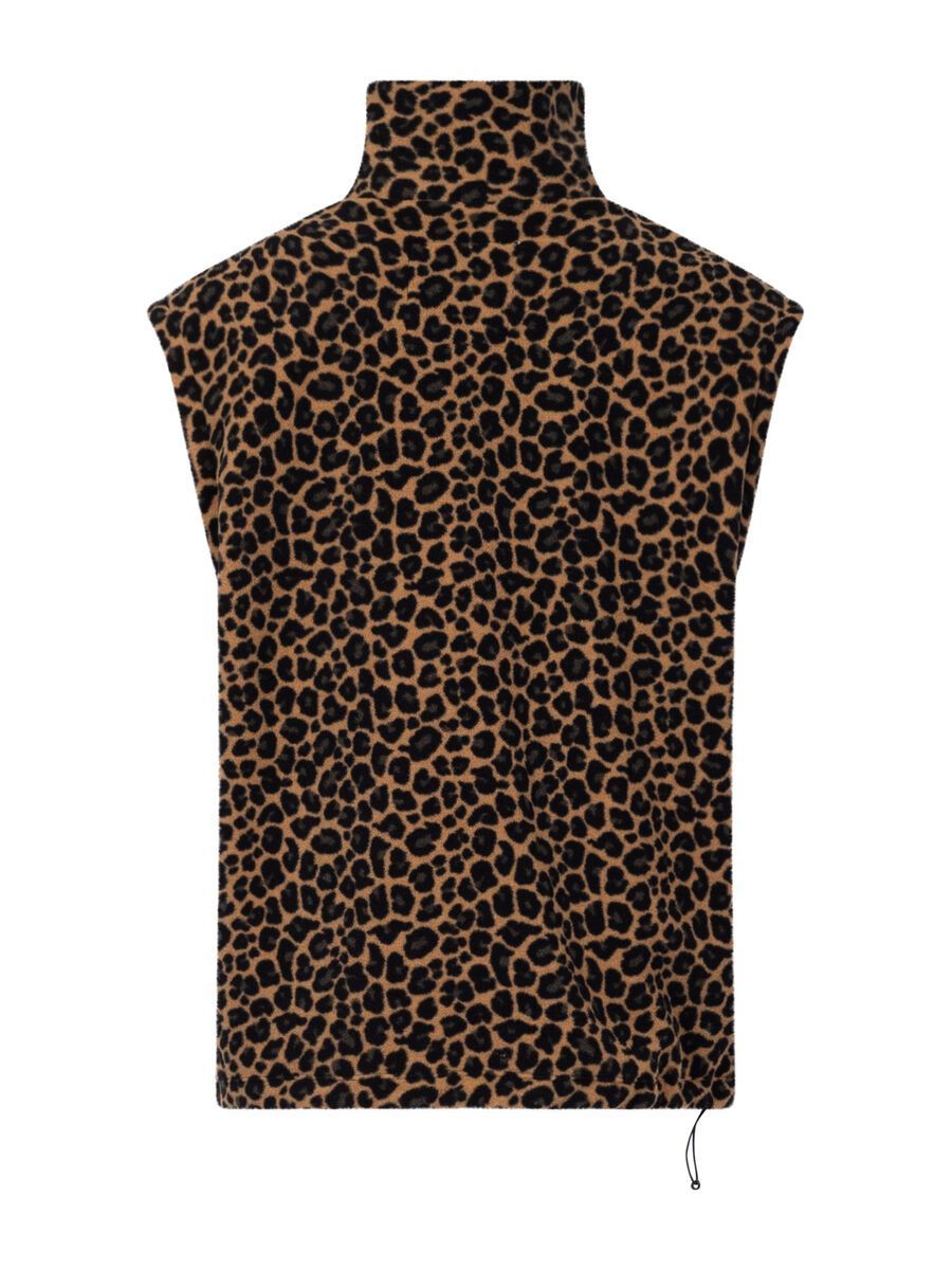 Eivy Ball Fleece Vest, leopard - Bild 2
