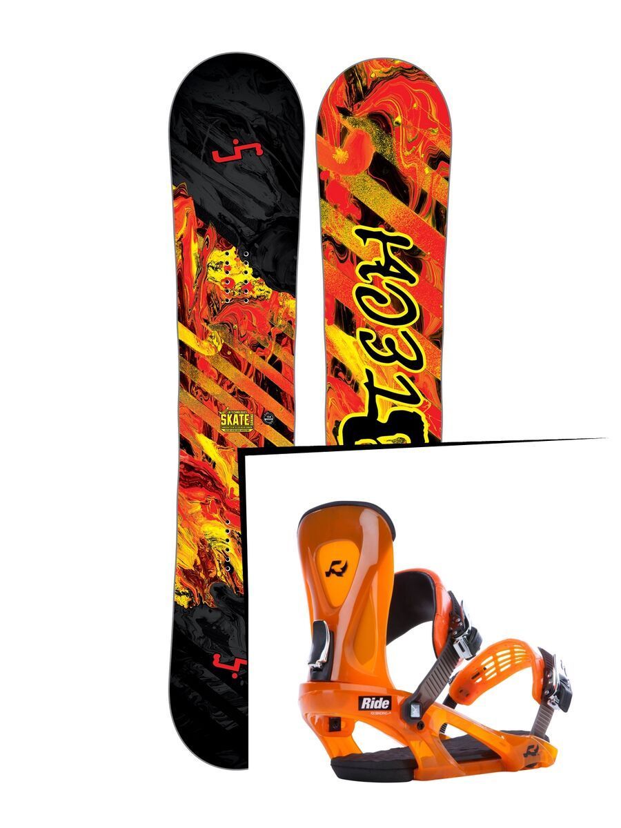 Set: Lib Tech Sk8 Banana 2017 + Ride KX (1178191S) - Bild 1