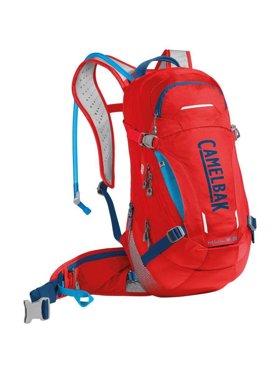 Camelbak M.U.L.E. LR 15 - Trinkrucksack, racing red/pitch blue - Bild 1