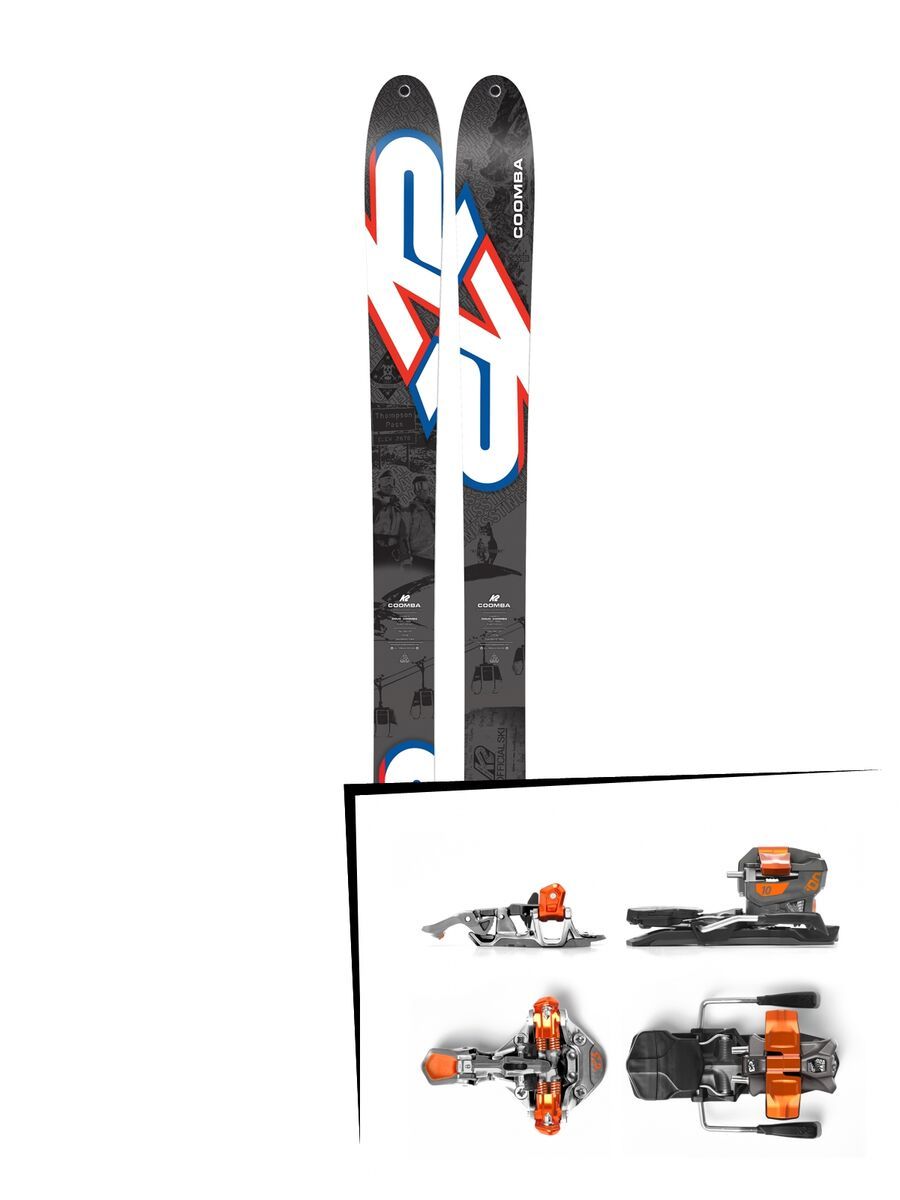 Set: K2 SKI Coomback 104 2017 + G3 Ion 10 (1716208) - Bild 1