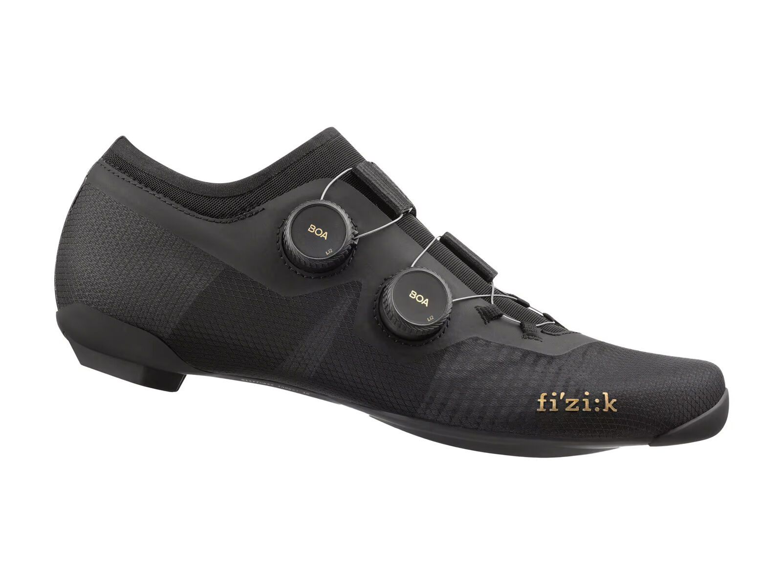 Fizik Vega Carbon, coal black/black - Bild 1