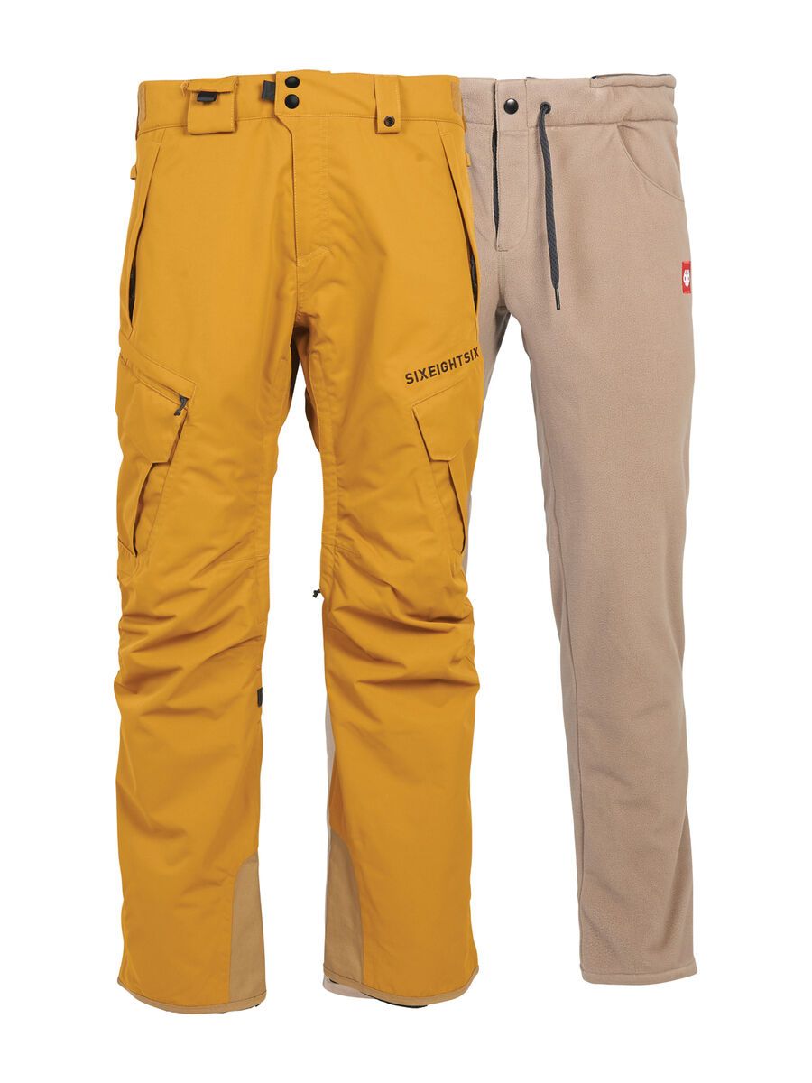 686 Smarty 3-in-1 Cargo Pant, golden brown - Bild 2