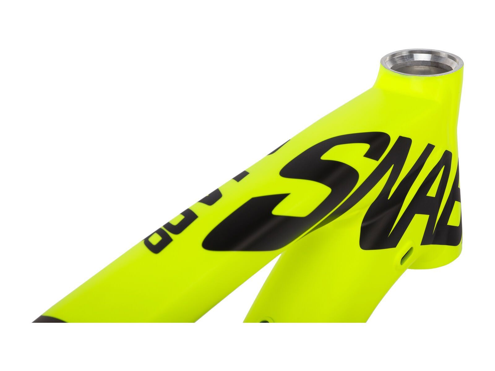 NS Bikes Snabb E Frame, dark raw/fluo lime - Bild 3