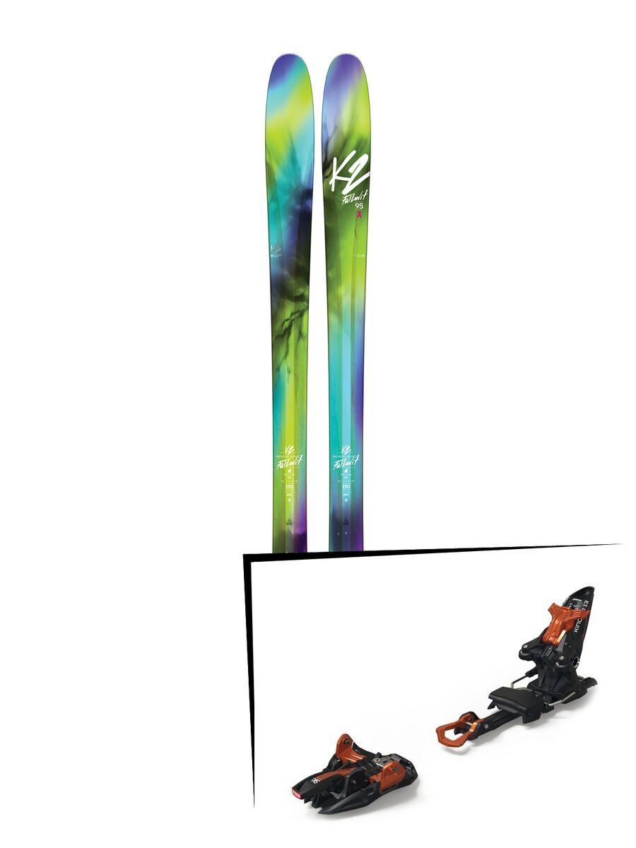 Set: K2 SKI FulLUVit 95 2017 + Marker Kingpin 13 (2319335) - Bild 1