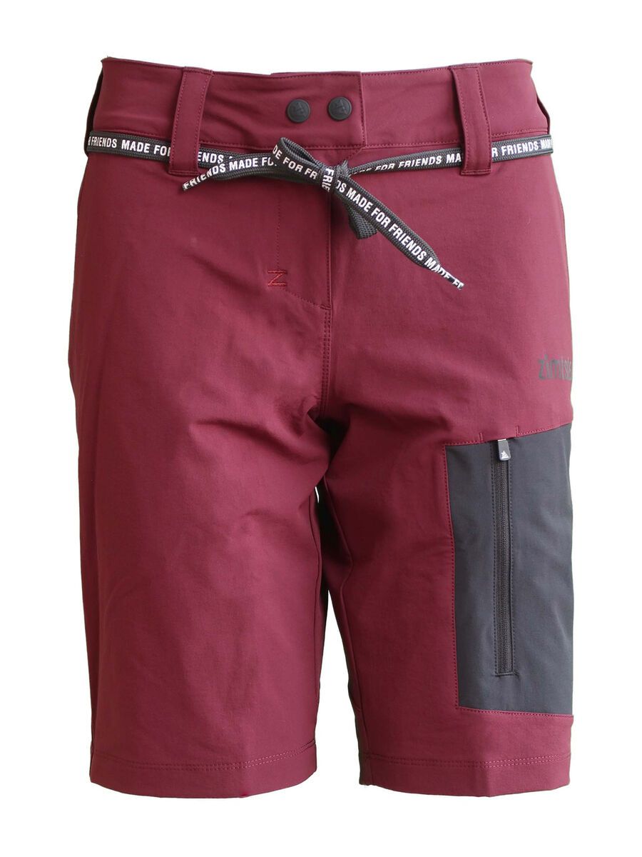 Zimtstern Xalpz Tech Shorts Wmns, windsor wine - Bild 1