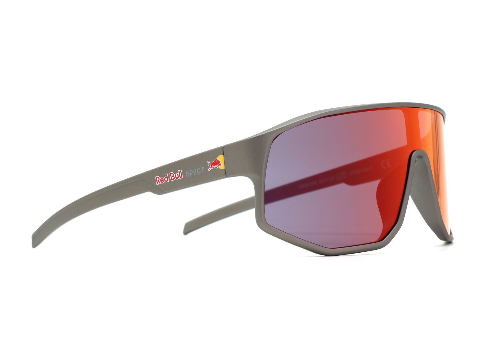Red Bull Spect Eyewear Dash, Blue-Red/Purple Mirror / matt metallic grey - Bild 1