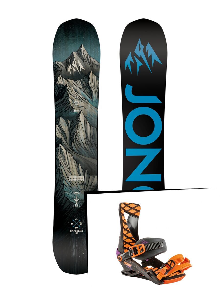 Set: Jones Explorer Wide 2019 + Nitro Zero throwback - Bild 1