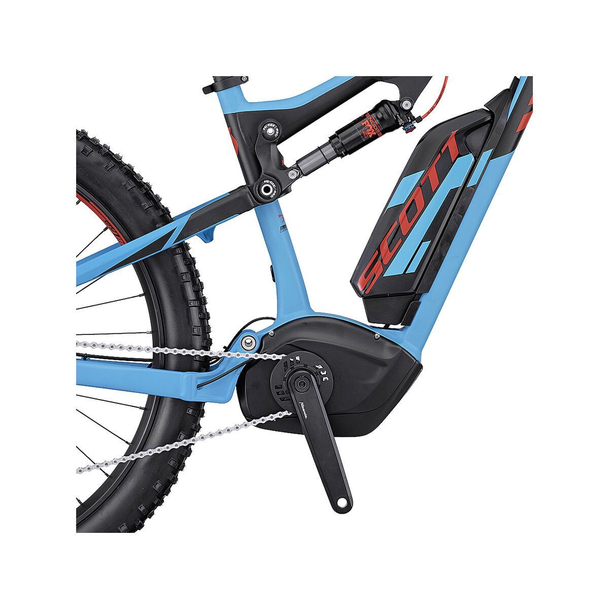 Scott E-Genius 720 Plus, blue/black/red - Bild 3