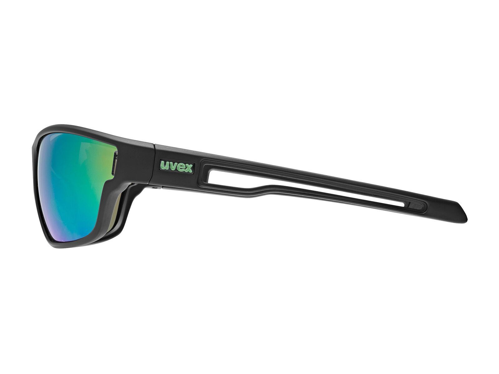 uvex sportstyle 806, Mirror Green / black matt - Bild 2