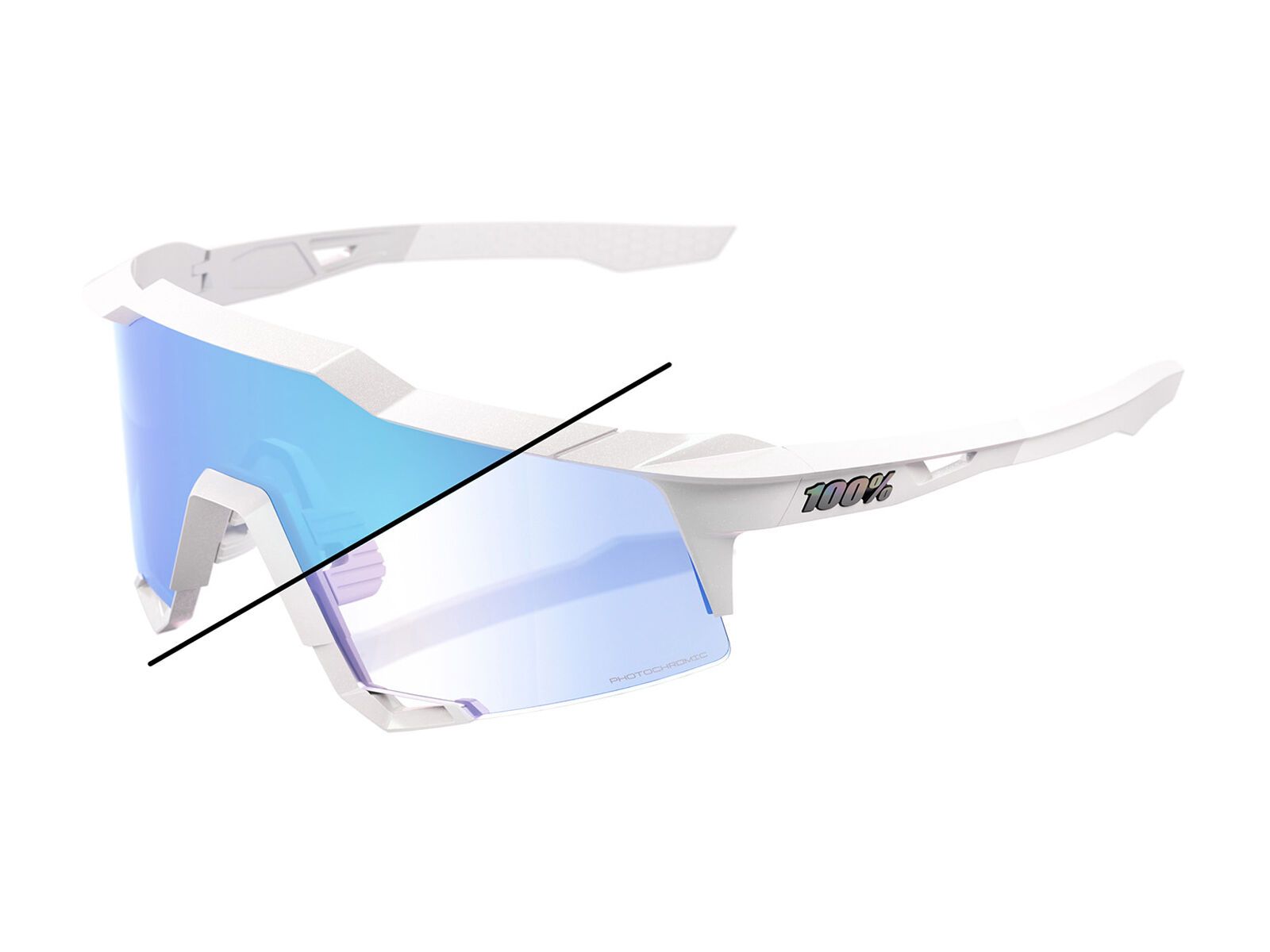 100% Speedcraft Bastille LE, Blue Mirror Photochromic - Bild 1