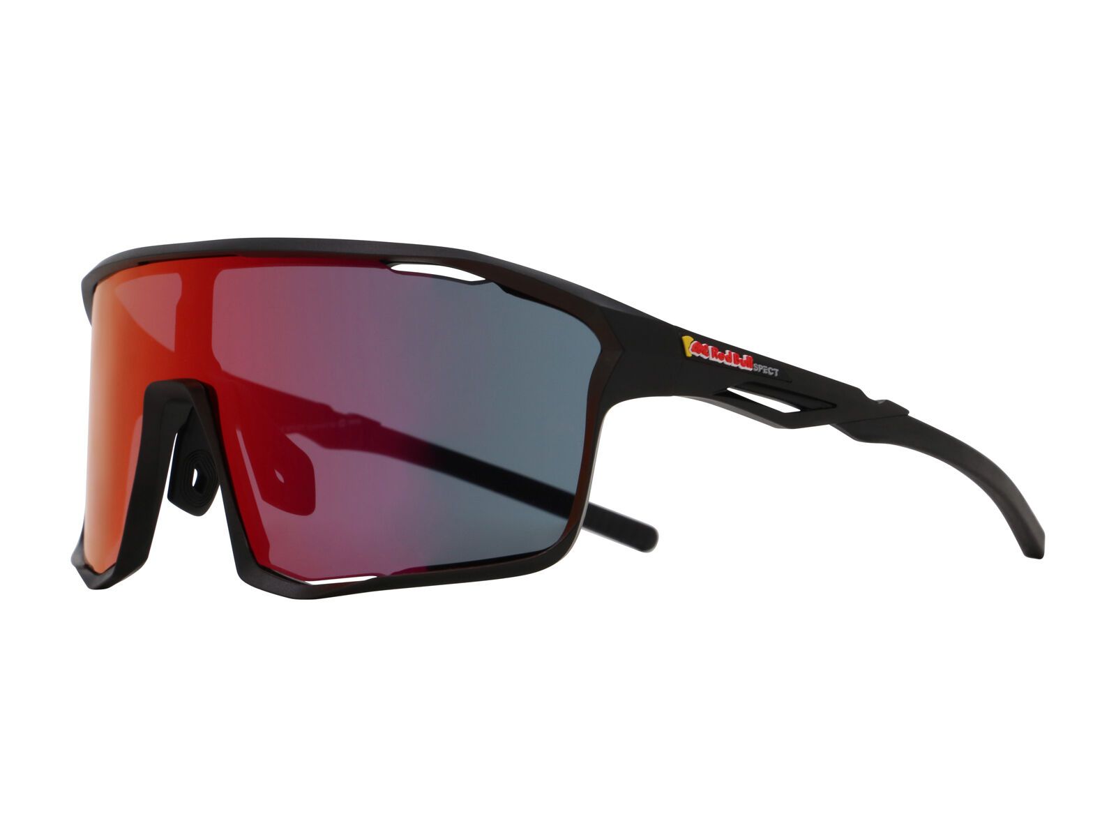 Red Bull Spect Eyewear Rumble, Blue-Red/Purple Mirror / matt black - Bild 4