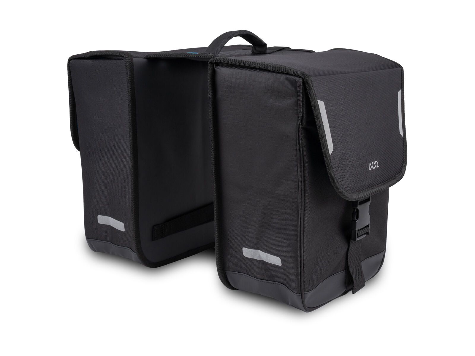 Cube Acid Seitentasche City 15 Classic Double, black - Bild 1