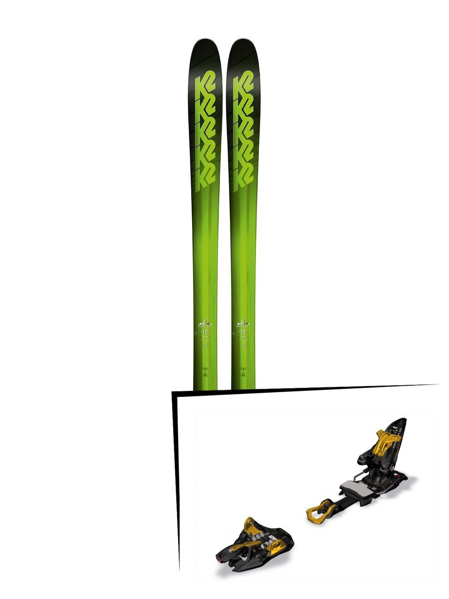 Set: K2 SKI Pinnacle 95 2018 + Marker Kingpin 10 - Bild 1