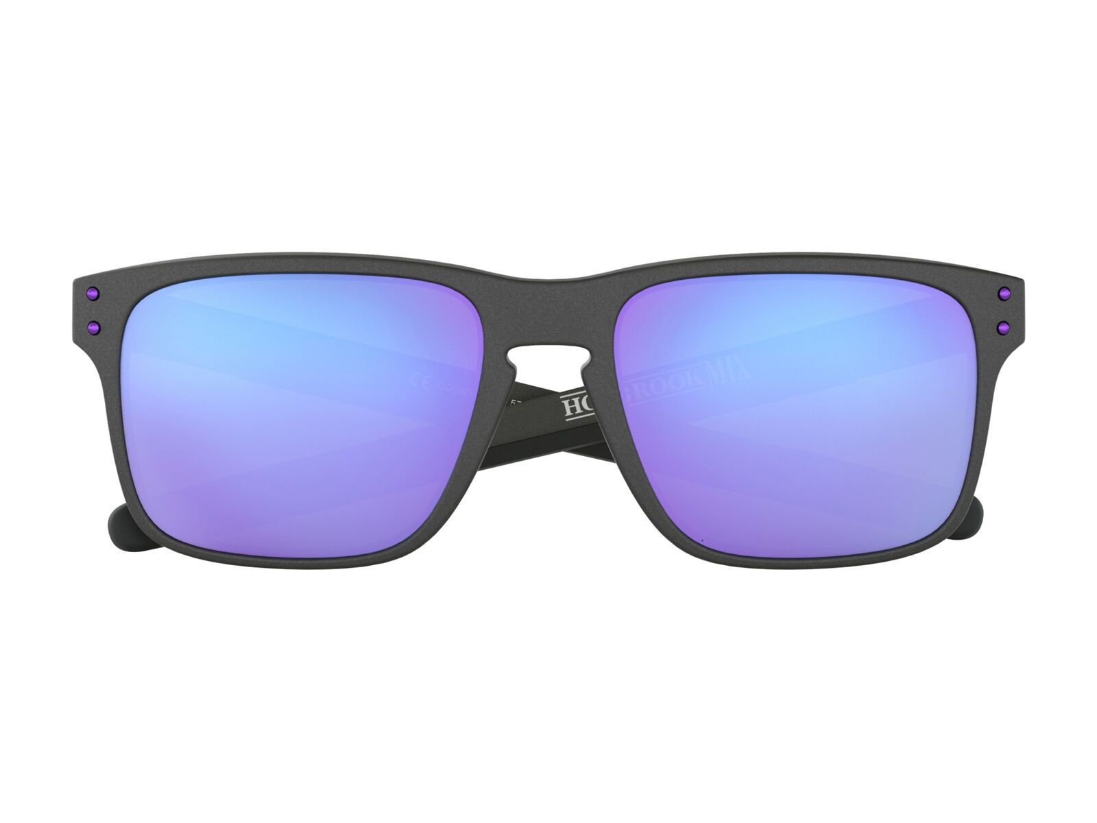 Oakley Holbrook Mix, steel/Lens: violet iridium - Bild 6