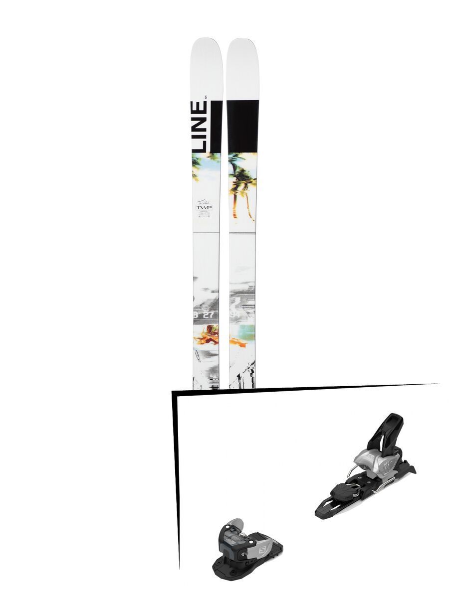 Set: Line Tom Wallisch Pro 2019 + Salomon Warden MNC 11 silver/black - Bild 1
