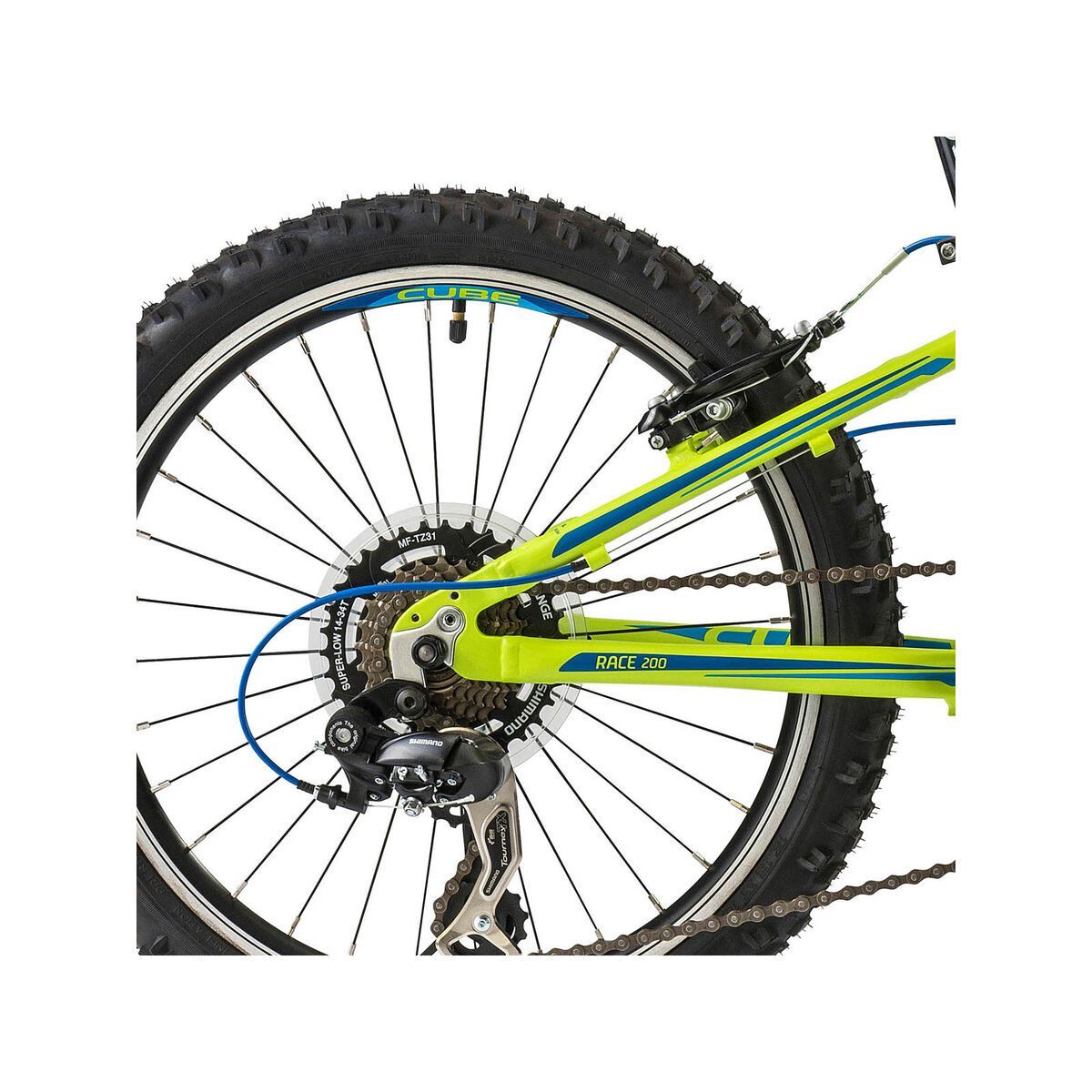 Cube Kid 200, blue/lime - Bild 4