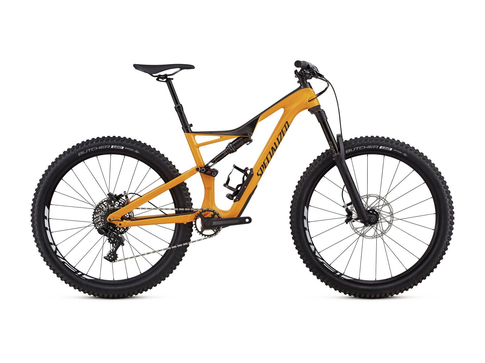 Specialized Stumpjumper FSR Comp Carbon 650b, gloss gallardo orange/carbon/black - Bild 1