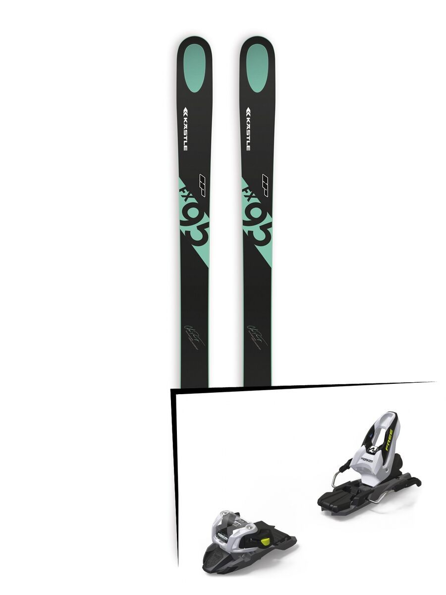 Set: Kästle FX95 HP 2019 + Marker Free Ten black/white - Bild 1