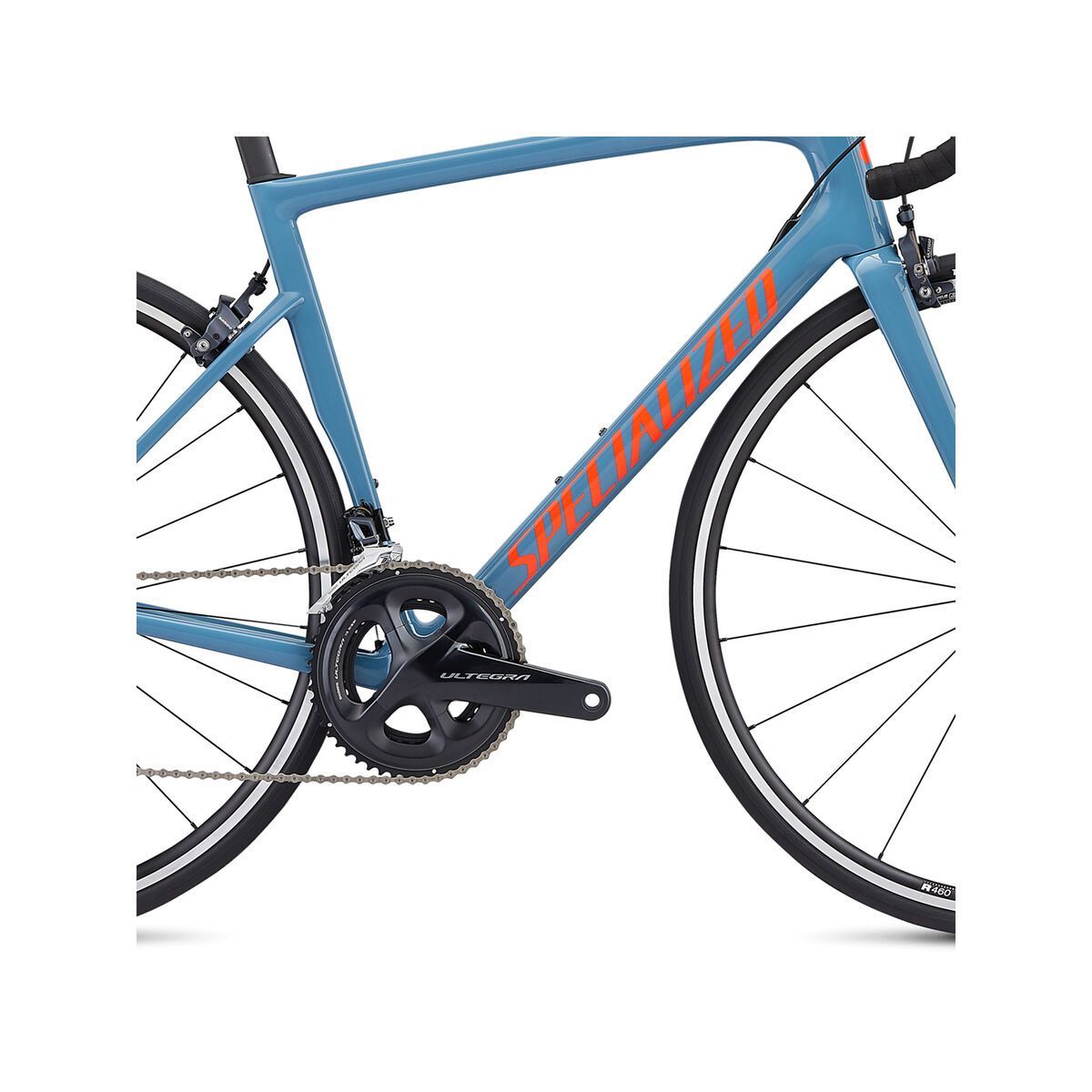 Specialized Tarmac Comp, gloss storm grey/rocket red/clean - Bild 5
