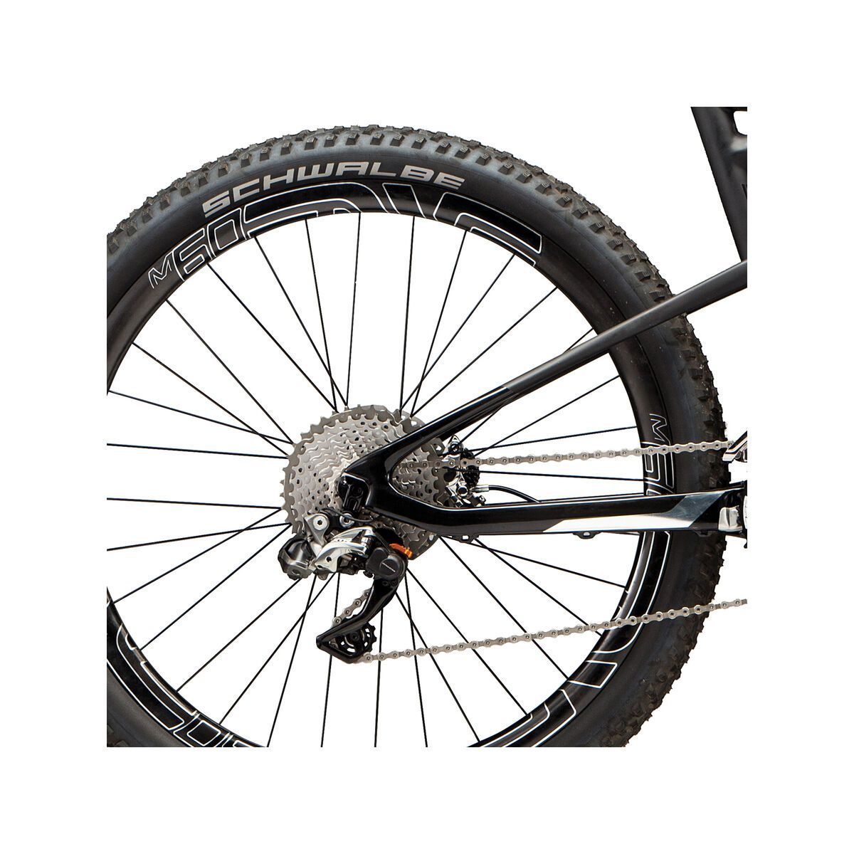 Cannondale Habit Carbon Black Inc., jet black w/charcoal grey, fine silver, matte - Bild 4