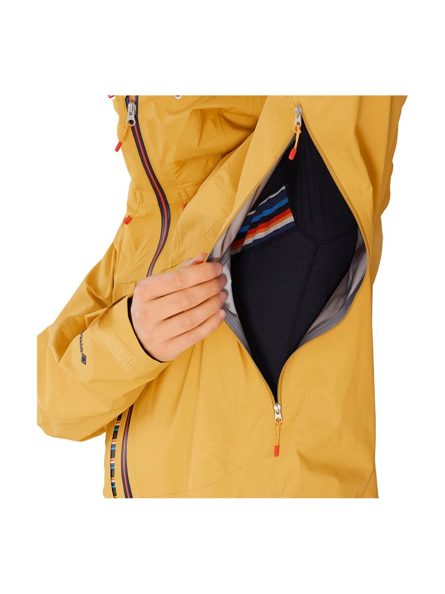 Elevenate Men's Free Tour Shell Jacket, mineral yellow - Bild 5