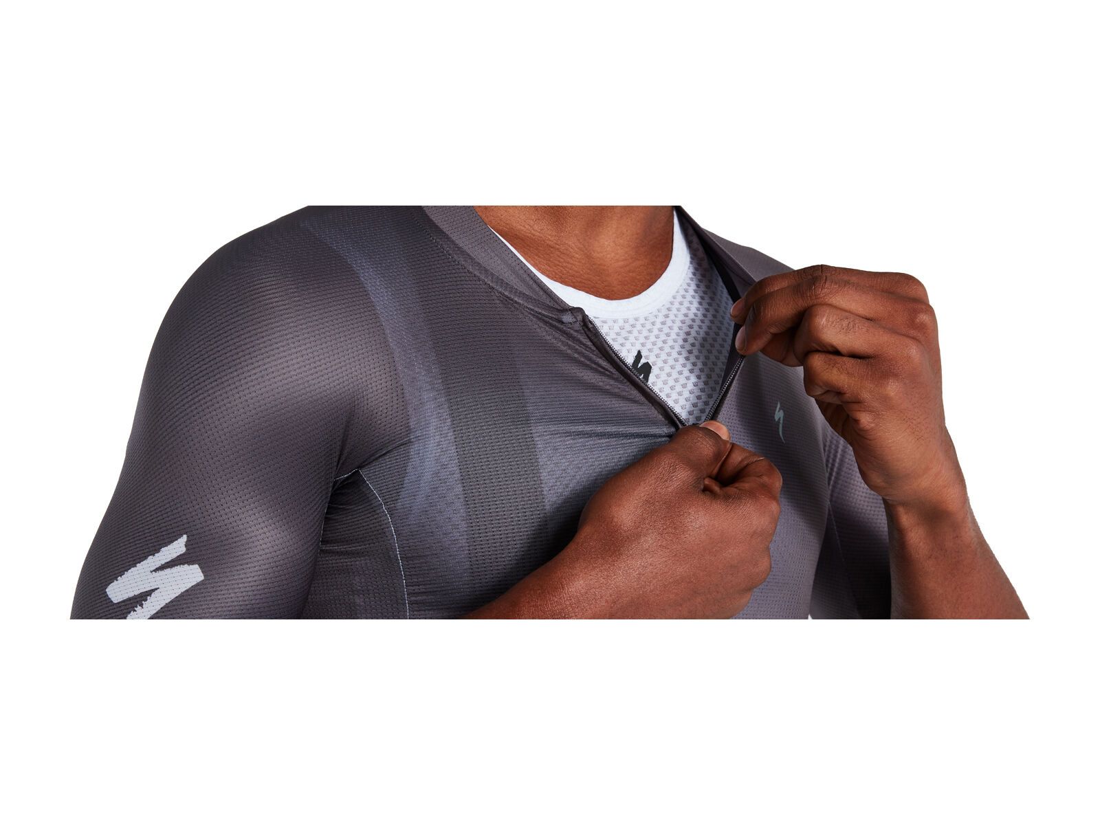 Specialized Men's SL Race Logo Short Sleeve Jersey, slate - Bild 4