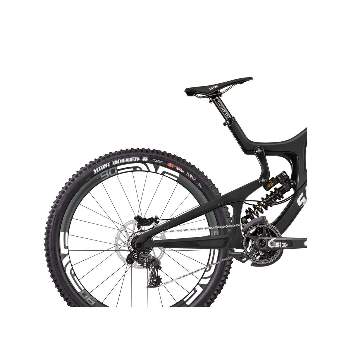 Santa Cruz V10 CC X01 Fox DHX2 ENVE, carbon/white | BIKER ...