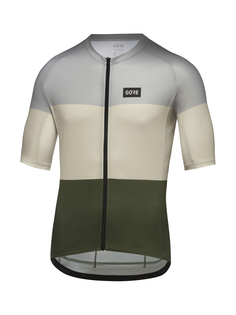 GOREWEAR Spirit Stripes Trikot Herren, lab gray/tech beige - Bild 2