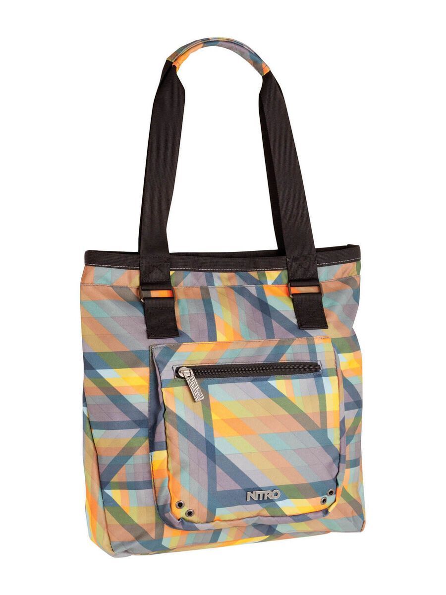 Nitro Tote Bag, geo orange - Bild 1