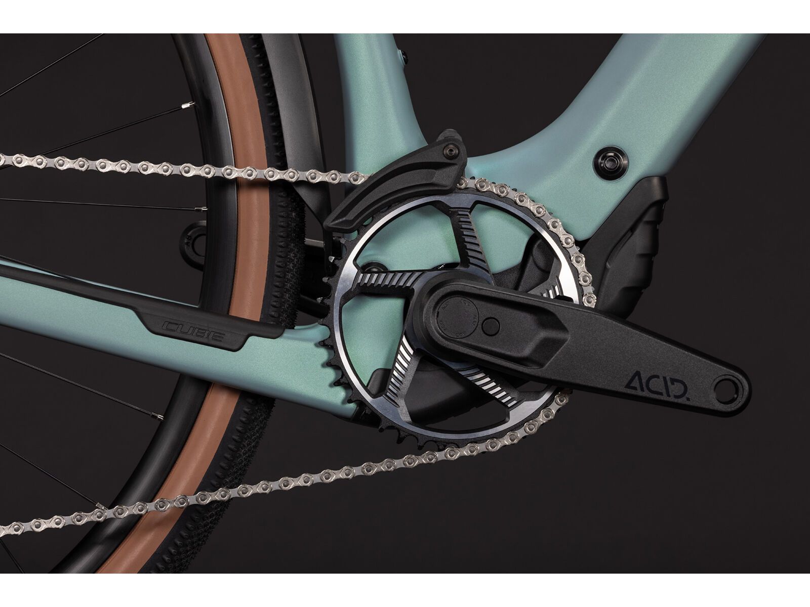 Cube Nulane Hybrid C:62 Race 400X FE, seagrey´n´black - Bild 5
