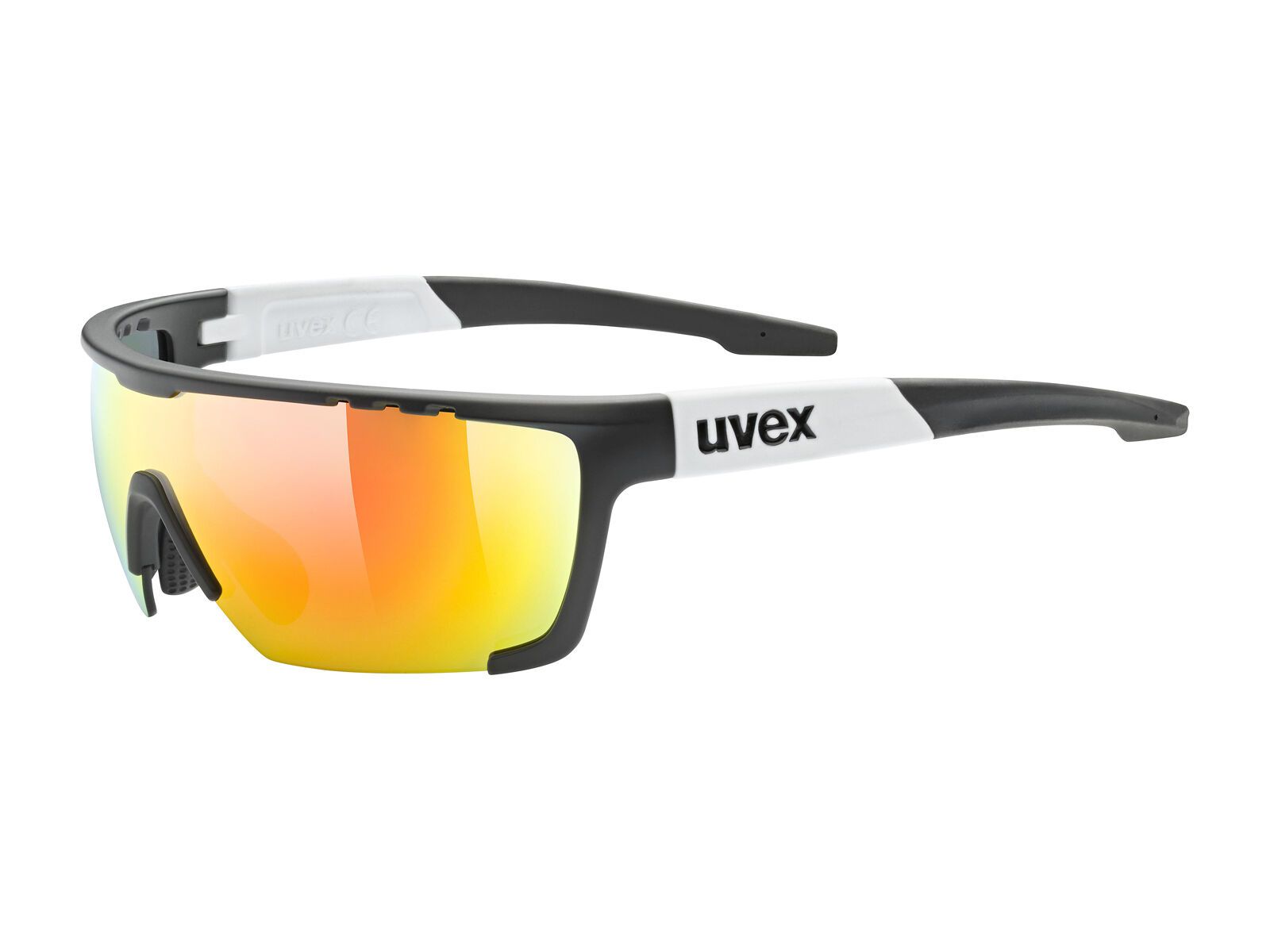 uvex sportstyle 707 Mirror Red, black mat white - Bild 1