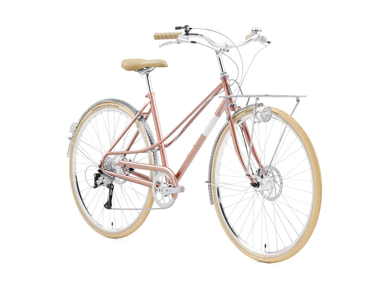 Creme Cycles Caferacer Lady Solo Disc, old gold - Bild 2